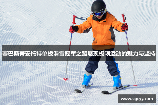 塞巴斯蒂安托特单板滑雪冠军之路展现极限运动的魅力与坚持