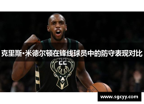 克里斯·米德尔顿在锋线球员中的防守表现对比