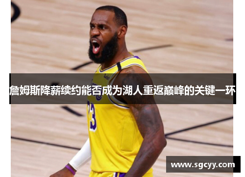 詹姆斯降薪续约能否成为湖人重返巅峰的关键一环